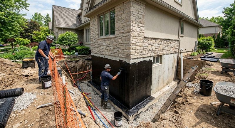 Basement Walls Waterproofing in Fredericksburg, VA