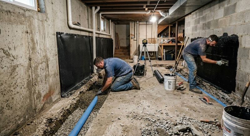 Basement Water Prevention in Fredericksburg, VA