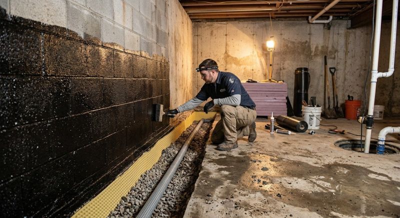 Wall Waterproofing in Tuscaloosa, AL