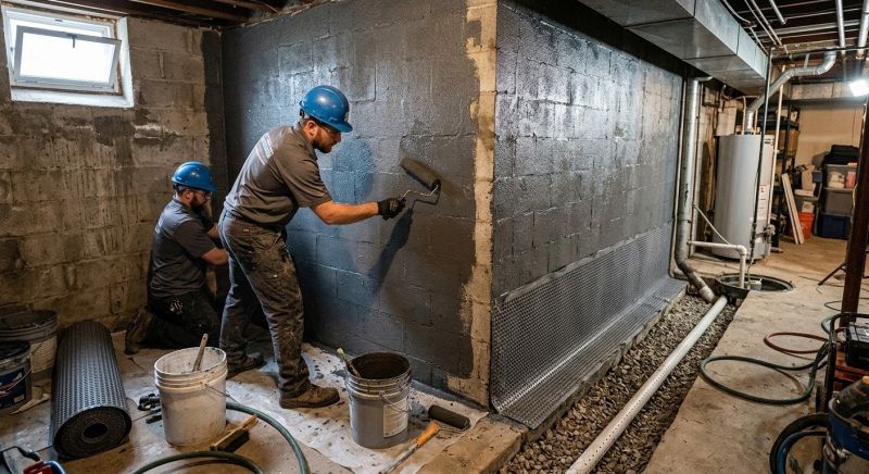 Basement Waterproofing in Fredericksburg, VA
